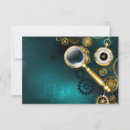 Recherche de style steampunk invitations Vintage