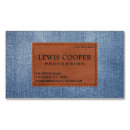 Zoek naar denim visitekaartjes Eenvoudig