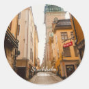 Recherche de souvenir suède autocollants Stockholm