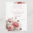 Recherche de bloom mariage invitations Rose