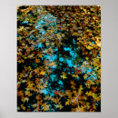Zoek naar gele bladeren posters Blauw