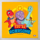 Zoek naar cartoon dino posters Voorschoolse
