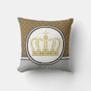 Recherche de couronne royale coussins Roi