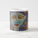 Recherche de déesse tasses Bleu