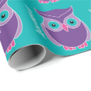 Recherche de hibou papier cadeau Mignon