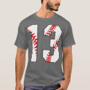 Recherche de numéro 13 tshirts Drôle