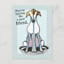 Recherche de whippet drôle cartes postales Greyhound