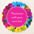 Recherche de fluorescent dessous de verres Fleurs