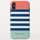 Recherche de rayures de corail iphone coques Blanc