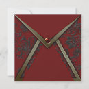 Recherche de red black noël invitations Rouge