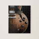 Recherche de guitare électrique puzzles Vertical