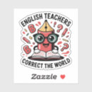 Recherche de professeur anglais autocollants Enseignant