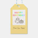 Recherche de rainbow étiquettes cadeau Mignon