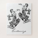 Recherche de dancer puzzles Vintage