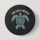 Zoek naar schildpadden buttons Oceaan