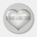 Recherche de anniversaires magnets Argent