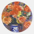 Recherche de pierre auguste renoir autocollants Fleurs