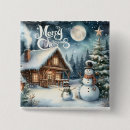 Recherche de noël vintage badges Bonhomme