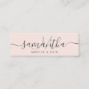 Recherche de coiffure mini cartes visite Cheveux