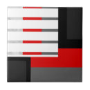 Recherche de rouge blanc noir carreaux Moderne