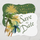 Recherche de palm tree wedding save the dates Couple