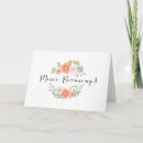 Recherche de remerciements cartes Floral