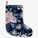 Recherche de bleu foncé noël chaussette de noël Fleur