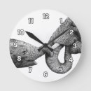 Recherche de éléphant africain horloges Illustration