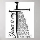 Zoek naar christus kruis posters Verlosser