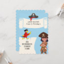 Recherche de petite pirate invitations Sous la mer