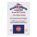 Recherche de calmar géant posters Calamar