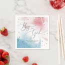 Zoek naar jongen servetten Jongen of meisje