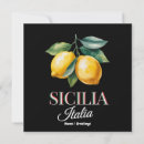 Recherche de sicile invitations Italien