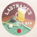 Recherche de billards dessous de verres Queue de billard