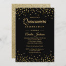 Zoek naar confetti quinceanera invitations 15e