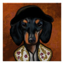 Recherche de teckels posters Doxie