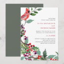 Recherche de noël mariage invitations Élégant