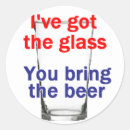 Recherche de verres autocollants Alcool