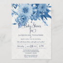 Recherche de blue white baby baby shower invitations Bleu poussiéreux