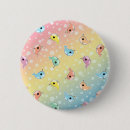 Recherche de baleine mignonne badges Arc en ciel