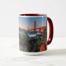 Recherche de pont suspendu tasses Golden gate bridge