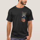 Recherche de drapeau coloré tshirts Chat drôle