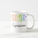 Recherche de signe zodiaque capricorne tasses Moderne