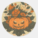 Recherche de vintage halloween autocollants Automne