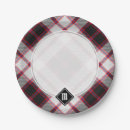 Recherche de tartan assiettes en papier Clan