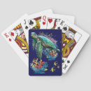 Recherche de vie marine jeux de cartes Tortue de mer