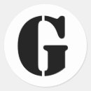 Recherche de lettre g autocollants Alphabet