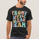 Recherche de secrétaire tshirts Front