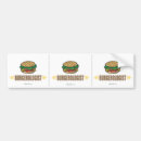Recherche de hamburgers voiture autocollants Drôle