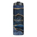 Recherche de marbre bleu tasses Monogramme